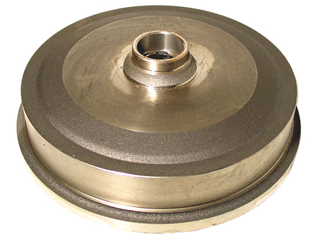 Front brake drum - 1968-1979 - w/o drilling - HQ