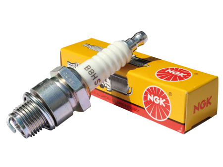 Spark plug NGK B8HS - 14 mm short reach - (cooler)