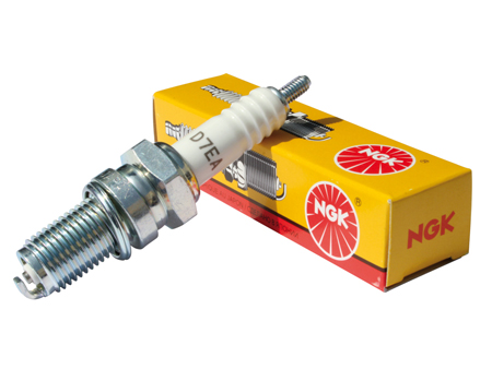 Spark plug NGK D7EA - 12 mm long reach (cooler)