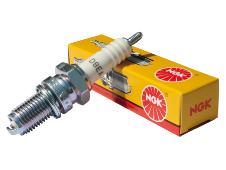 Spark plug NGK D8EA - 12 mm long reach (cooler)