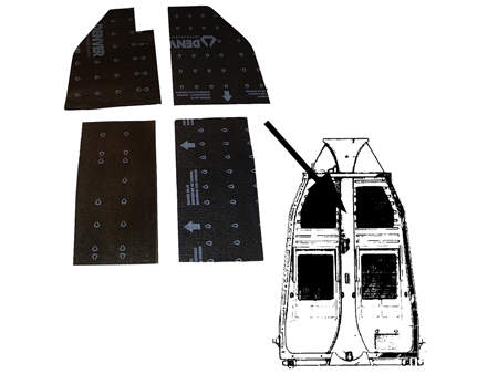 Insulation chassis panel - Beetle
