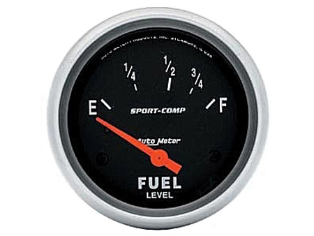 Niveau d'essence AUTOMETER Sport Comp - dia 67 mm