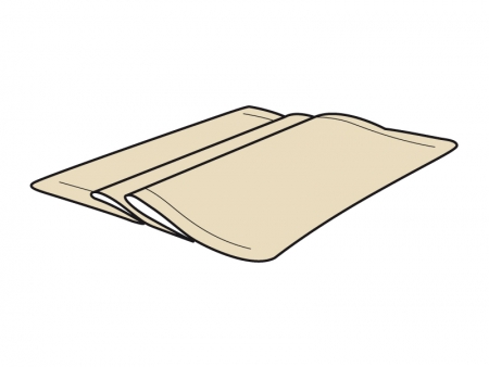 Sunroof cover 1957-1963 - beige canvas