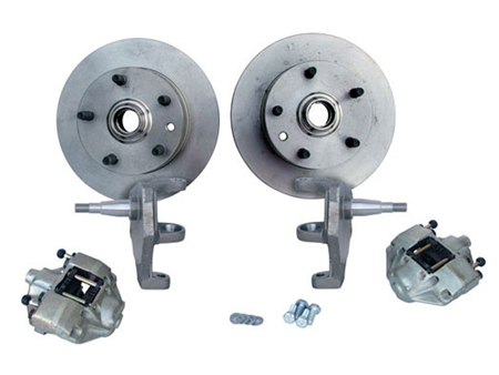 Front disc brake kit - 5x130 1966-1979 - with dropped spindle - CB