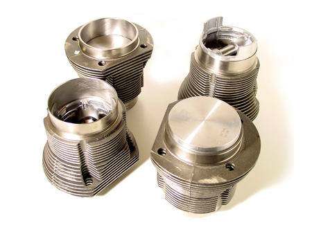 Pistons & cylinders set - 94 mm - (1915cc) - FORGED - Mahle