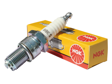 Spark plug NGK B8ES - 14 mm long reach - (cooler)